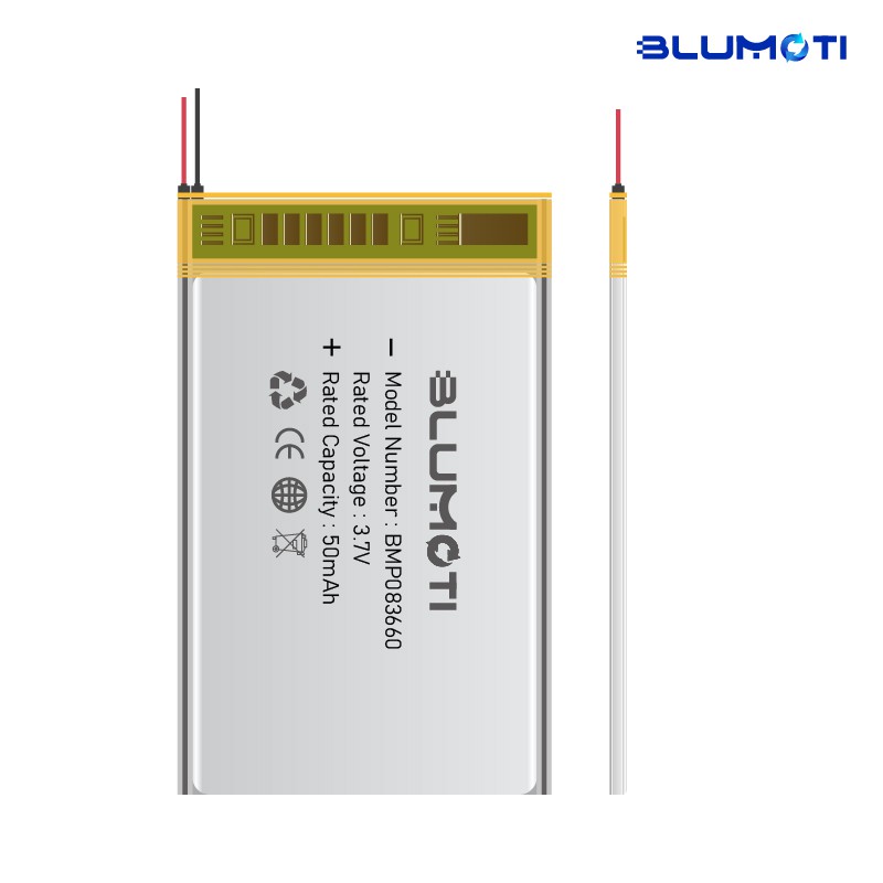 50mah liitiumpolümeer aku